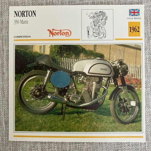 Norton 350 manx 1962 great - norton,