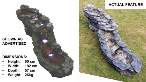 Medium slate river water - slate,