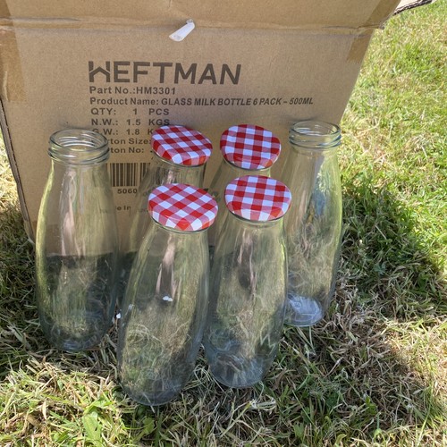500ml milk bottles heftman - x,