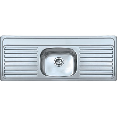 Double drainer inset kitchen - double,