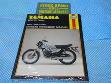 YAMAHA RD125DX TWIN 1974-1982,  OWNERS WORKSHOP MANUAL new manual .NOT A REPRINT