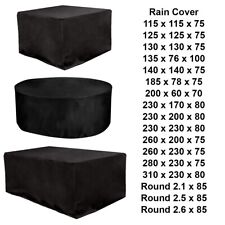 Premium Heavy Duty Waterproof Cover Outdoor Rattan Furniture Garden Various Size