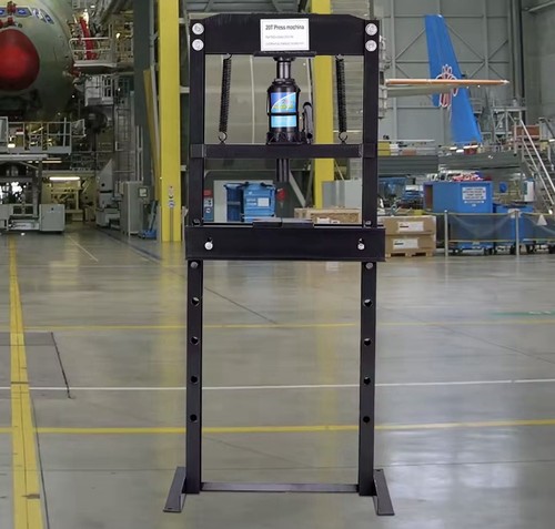 Ton hydraulic shop press - hydraulic, &