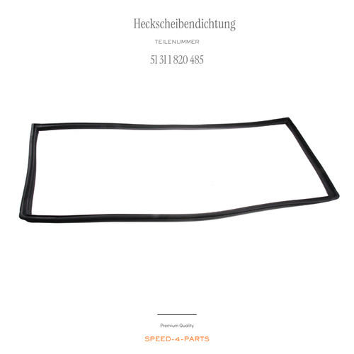 Rear window seal gasket - /,