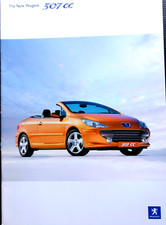 PEUGEOT 307cc  2006 model year Sales Brochure.