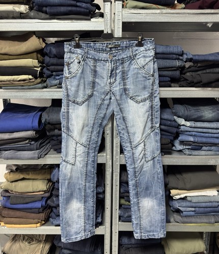 Kosmo lupo y2k denim - denim, zipper