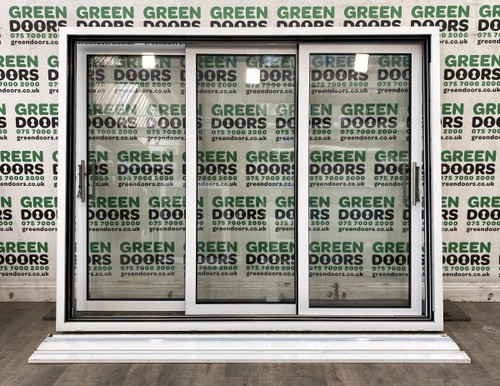 Aluminium sliding patio doors - aluminium,