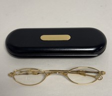 Vintage Lunor Gold Plated Oval