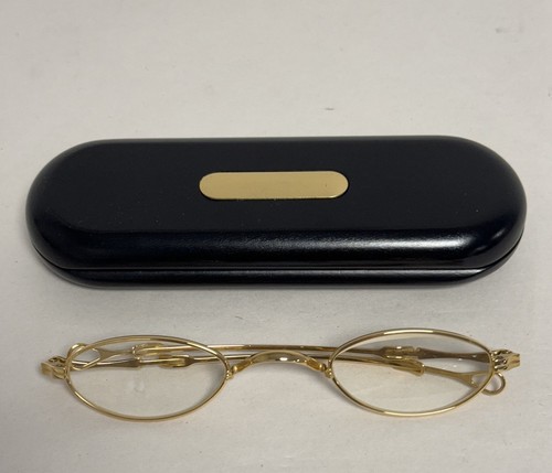 Vintage lunor gold plated oval - vintage,
