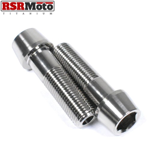 Titanium swingarm hub axle - titanium,