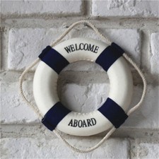 Welcome Aboard Lifebuoy Wall