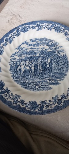 Vintage blue white myott - blue, &