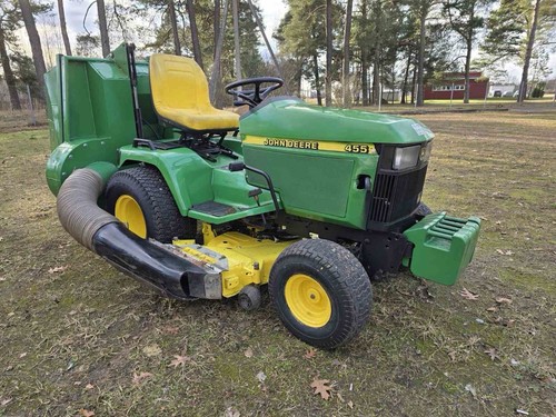 John deere 455 - diesel, ride