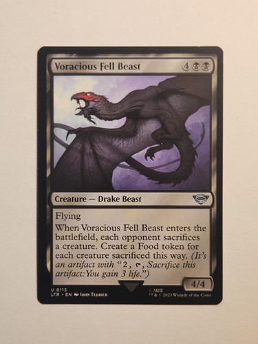 Voracious fell beast - fell, the