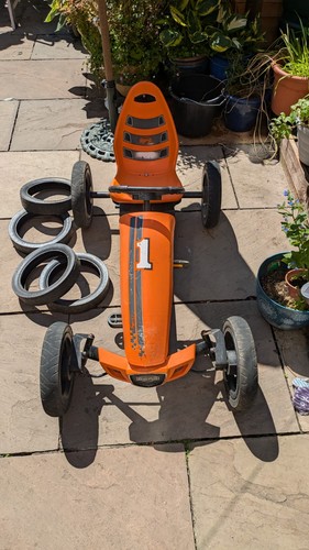 Berg rally orange cart - rally, go