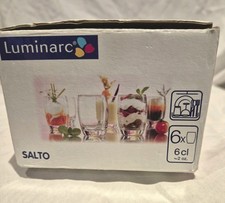 Luminarc Petits Gourmands Salto Verrines/Appetizer Glasses. Set of 6