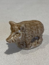 Vintage Wade Whimsie Wild Boar