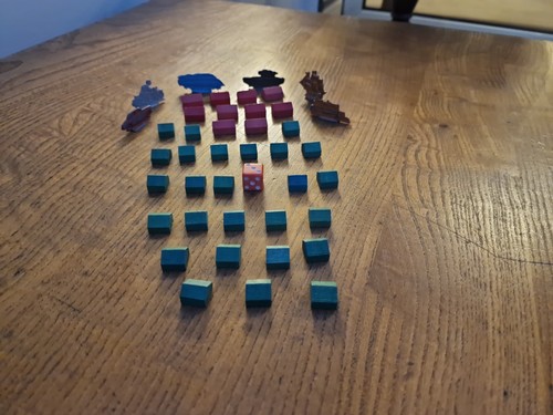 Monopoly vintage spares wooden - monopoly,
