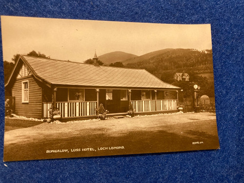 Luss petrol pumps - petrol, vintage