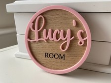 Personalised 10cm Bedroom