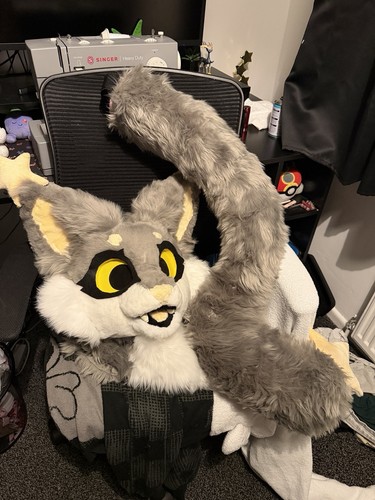 Partial fursuit star - fursuit, cat
