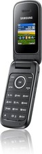 Samsung GT-E1190 - Titan Grey Flip Mobile Phone (Unlocked)
