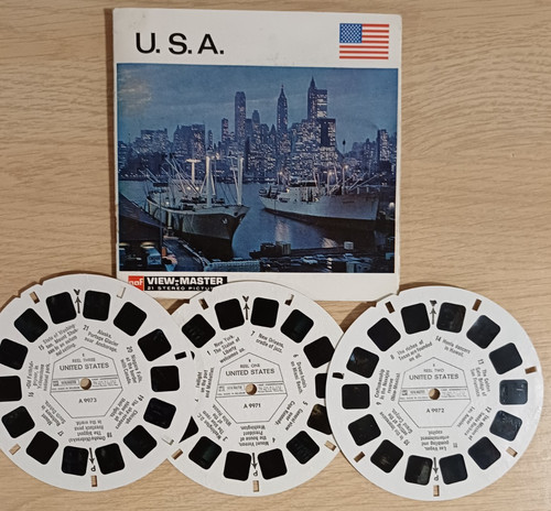 Usa view master 3 reels - usa.,
