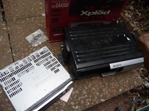 Sony ca430x face off - xr-ca430x, radio