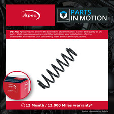 Coil Spring fits VW PASSAT 1.4 Rear 2015 on CZEA Suspension 3Q0511115AL Apec New