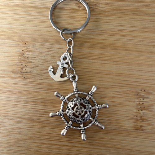 Nautical key ring - nautical,