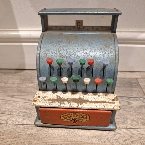 Vintage 1950s codeg metal cash - codeg,