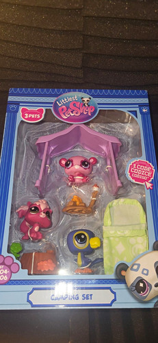Littlest pet shop camping set - littlest,
