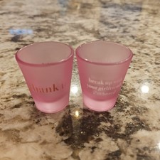 Ariana Grande Thank U Next Pink Shot Glass Set
