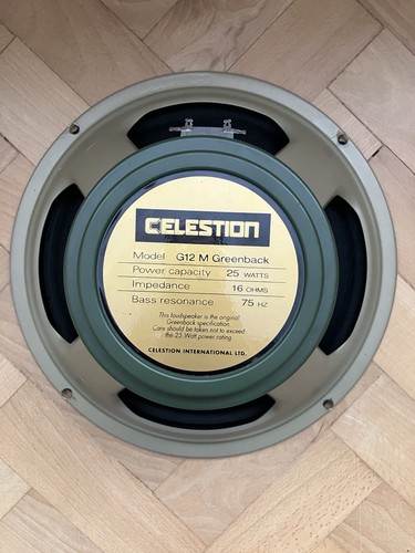 Celestion greenback g12m - celestion,
