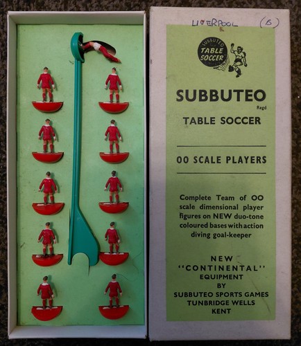 Liverpool subbuteo football - liverpool,