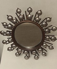 Vintage sunburst mirror - sunburst,