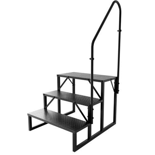 Step ladder with handrail - 3, rv