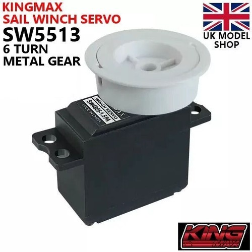 Kingmax sail winch servo - sail, metal