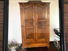 large antique walnut mahogany