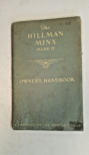 1951 hillman minx mark iv - mark,