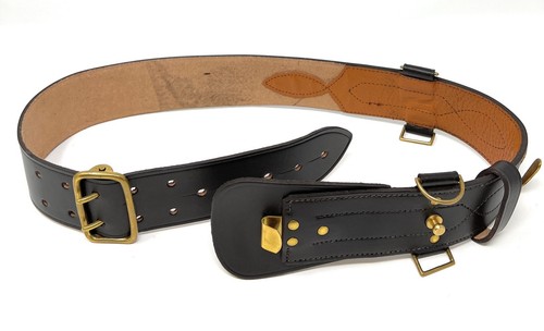 Sam browne belt brown leather - sam,