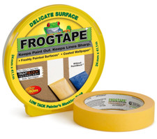 Frog Tape Yellow Delicate Surface Painters Masking Tape 24mm x 41.1m. Indoor and