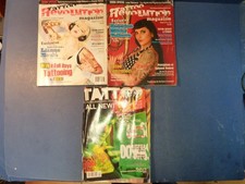 Tattoo Magazines X3  Tattoo Revolution Issue 6,7 Tattoo Life 39