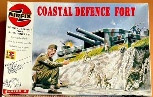Airfix coastal defence fort - airfix,