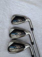 Callaway XR OS 5, 7, PW Irons Stiff Flex Steel True Temper SPEEDSTEP 80 Shaft!