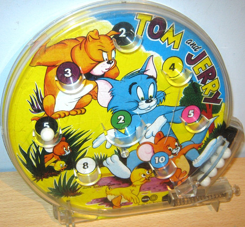 Tom jerry vintage bagatelle - tom,