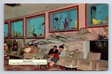 Butlin's Holiday Camp: Lounge Cafe. Unposted Postcard.