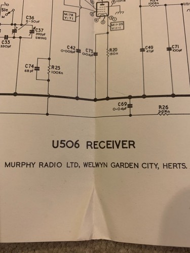 Murphy radio circuit only u506 - circuit,