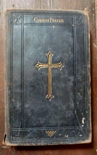 Antique book common prayer - book,