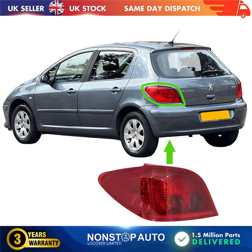 Rear tail light lamp - lamp, left